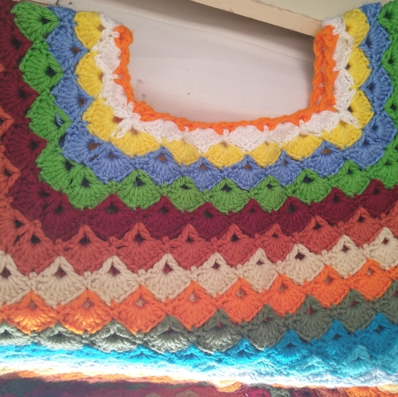 All Season sweaters, handmade crochet top - Picture 8 of 14